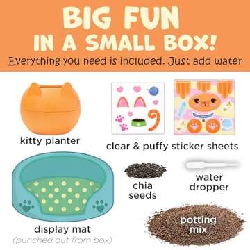 Creativity for Kids Plant-A-Pet: Kitty - Arts and Crafts for Ages 6-8+