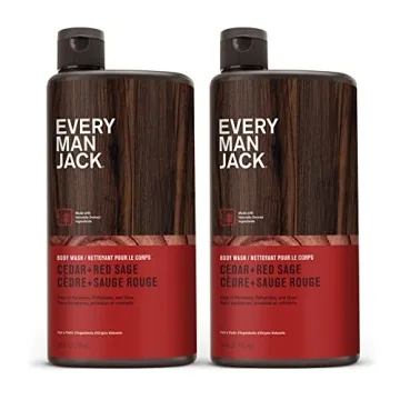 Every Man Jack Cedar + Red Sage Men's Body Wash – 24oz