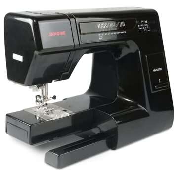 Janome Heavy Duty HD-3000 Black Edition Sewing Machine with Bonus 6 Piece Quilting Kit