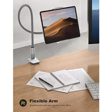 Lamicall Gooseneck Tablet Holder - Flexible Mount for Tablets