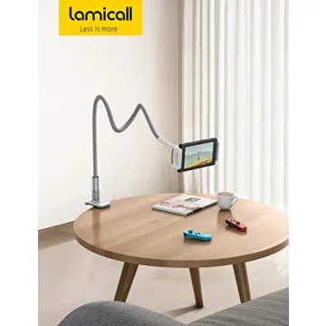 Lamicall Gooseneck Tablet Holder - Flexible Mount for Tablets