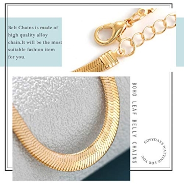 Cosydays Boho Belly Chain for Women - Elegant Beach Accessory