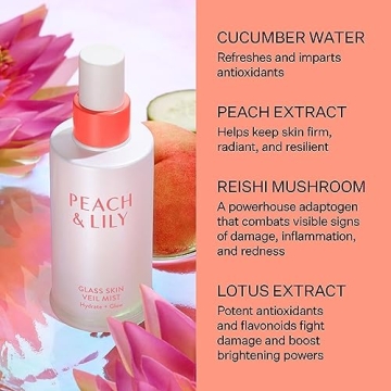 Peach & Lily Glass Skin Veil Mist for Radiant Skin