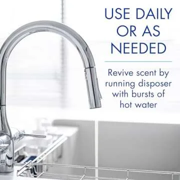 Glisten Garbage Disposal Fresheners for Odor-Free Kitchen