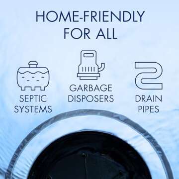 Glisten Garbage Disposer Freshener, Sink Disposal Odor Eliminator, Quick and Easy-to-Use, Lemon Scent, 10 Capsules