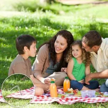 Oligei 23 Pack Tent Stakes, Stakes for Outdoor Decorations, Tent Stakes Heavy Duty, Metal Stakes, Tent Garden Stakes for Gardening & Canopies, Outdoor Christmas Decorations