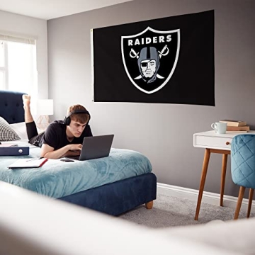 Rico Industries Oakland Raiders 3-Foot by 5-Foot Flag
