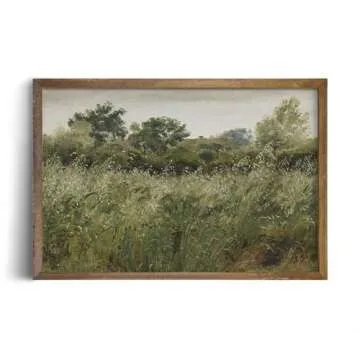 Rustic Farmhouse Wall Art - 24x36 Canvas Print