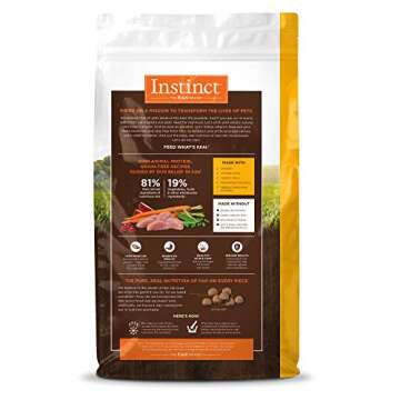 Instinct Original Dry Cat Food, Raw Coated Kibble, High Protein, Grain Free Recipe - Real Chicken, 5 lb. Bag