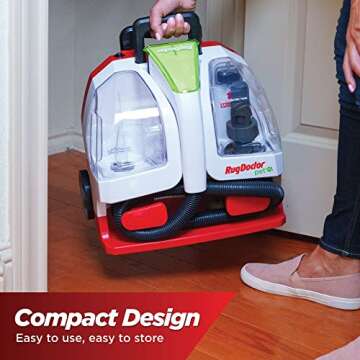 Rug Doctor Pet Portable Spot Cleaner with Powerful Suction