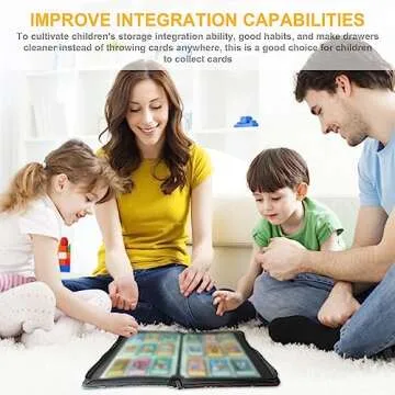 sabermaster Trading YGO Card Binder Fits 900 Cards Card Collector Album Holder,with 50 Removable Sleeves Toys Gifts for Boys Girls