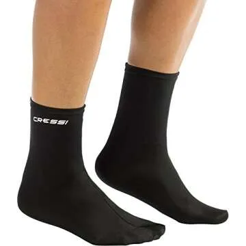 Cressi Fin Socks for Ultimate Comfort in Water Sports