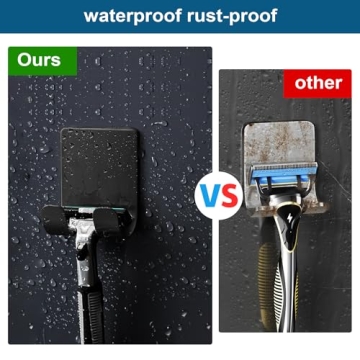 Premium 304 Stainless Steel Razor Holder for Shower