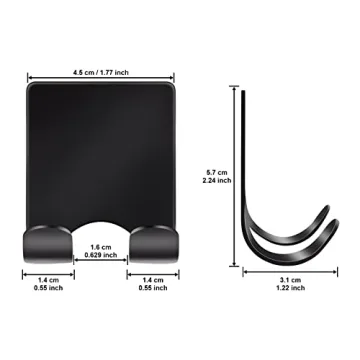 Premium 304 Stainless Steel Razor Holder for Shower