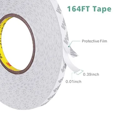 Heavy Duty Double Sided Tape 164ft Waterproof Adhesive
