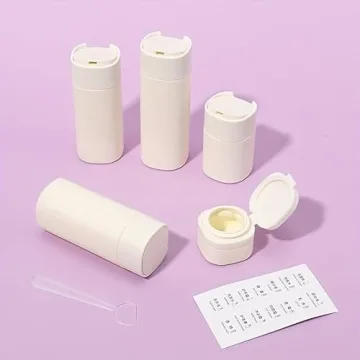 FANPOI 5pcs Leak-Proof Travel Containers for Easy Packing