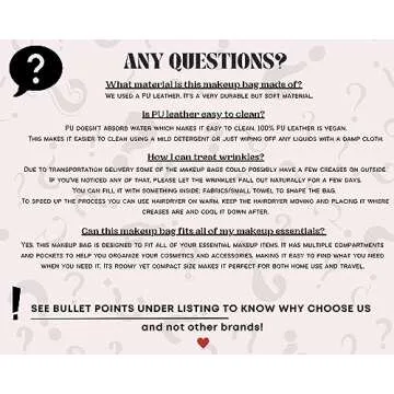 MOON&SUN DESIGN 2024 Aesthetic | Extra large Makeup bag | Travel essentials for women | Travel makeup bag | Makeup organizer | Airplane travel essentials Cosmetic bag for Women and Girls gift