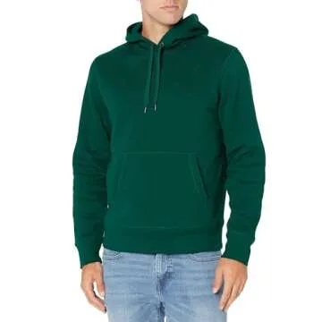 Amazon Essentials Men's Sweatshirt Hoodie, Forest Green, Small, Big & Tall Options Available
