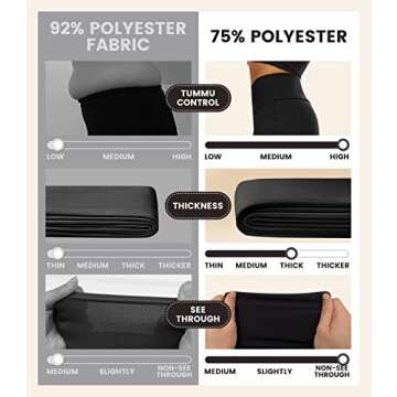 ZOOSIXX Flare Leggings for Women, Crossover High Waisted Black Workout Yoga Pants with Pockets