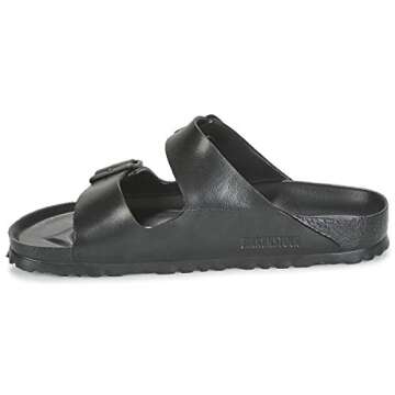 Birkenstock Unisex Arizona Black EVA Sandals for Comfort