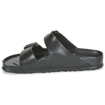 Birkenstock Unisex Arizona Black EVA Sandals for Comfort