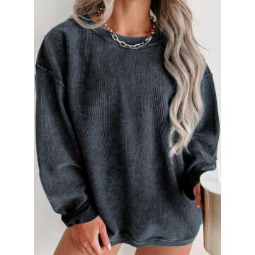 Eytino Women Plus Size Sweatshirt Casual Long Sleeve Crewneck Colorblock Pullover Shirts Tops,3X Real Teal