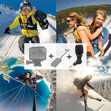 Saramonic SR-XM1 3.5mm TRS Omnidirectional Microphone Plug Play Mic for DSLR Cameras, Camcorders, Gopro Vlogging, YouTube, Video Recording