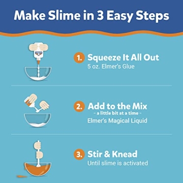 Elmer's Glitter Glue, Washable, 6oz, 4 Count - Perfect for Crafting!