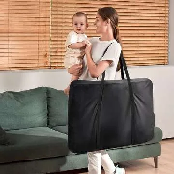 Comfortable & Adjustable Baby Crib 3-in-1 Bedside Crib