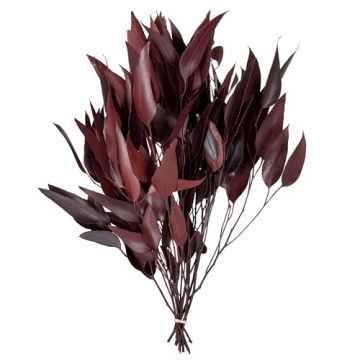 Vickerman Red Weeping Willow Eucalyptus - Vibrant Floral Decor