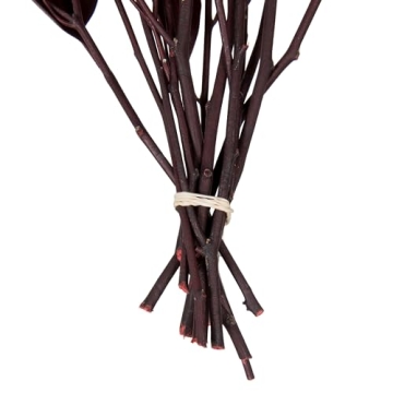 Vickerman Red Weeping Willow Eucalyptus - Vibrant Floral Decor