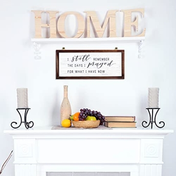 Rustic Wood Wall Sign for Home Decor & Gifts