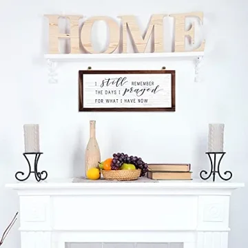 Rustic Wood Wall Sign for Home Decor & Gifts