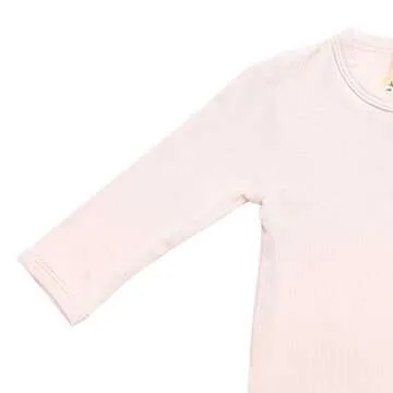 Kyte Baby Bamboo Zippered Rompers for Infants in Blush