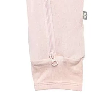 Kyte Baby Bamboo Zippered Rompers for Infants in Blush