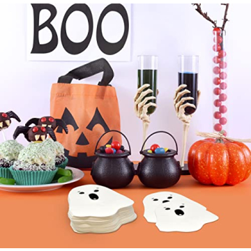 Halloween Ghost Napkins - Spooky Party Tableware