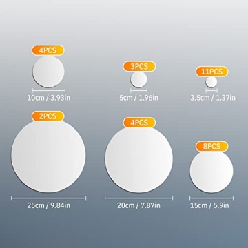 Acrylic Wall Mirror Stickers for Stylish Home Decor