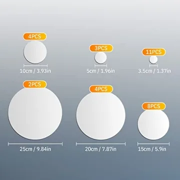 Acrylic Wall Mirror Stickers for Stylish Home Decor