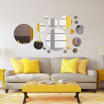 Acrylic Wall Mirror Stickers for Stylish Home Decor