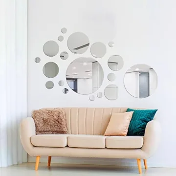 Acrylic Wall Mirror Stickers for Stylish Home Decor