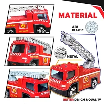 Mini Construction Vehicles Cake Decoration Set 20 Pieces