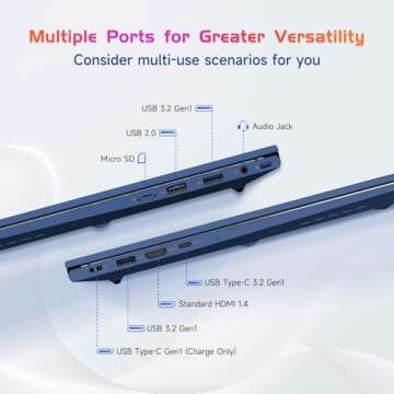 NIMO 17.3 FHD Laptop - Ultimate Performance and Storage