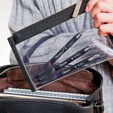 SHARPIE S-Gel Retractable Gel Pens, Bold Point, Assorted Ink, 4/Pack (2116198)