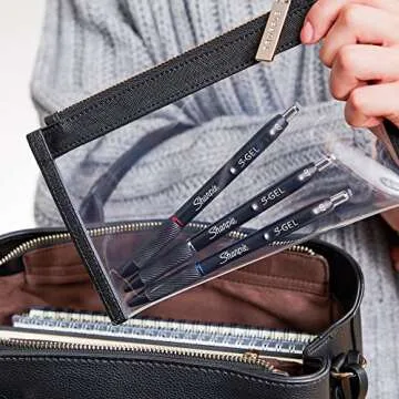 SHARPIE S-Gel Retractable Gel Pens, Bold Point, Assorted Ink, 4/Pack (2116198)