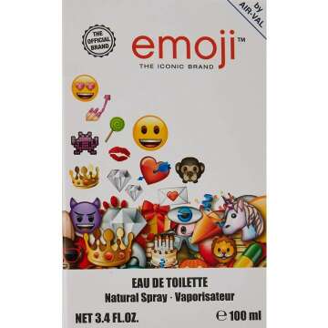 Emoji Eau de Toilette Spray for Kids - 3.4 Ounce