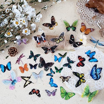 Knaid 240 Insect Stickers Set - Waterproof & Decorative