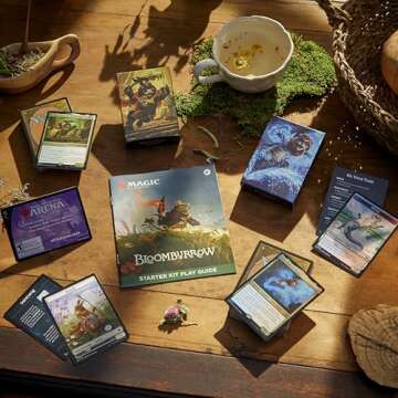 Magic: The Gathering - Bloomburrow Starter Kit | Learn to Play Magic with 2 Bloomburrow-Themed Decks | 2 Player Collectible Card Game for Ages 13+