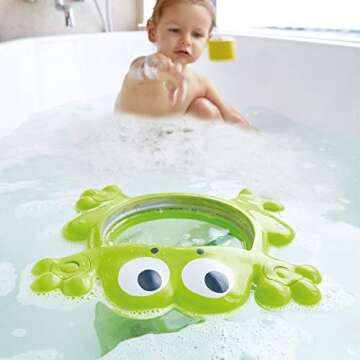 Hape Feed Me Bath Frog Toy, Multicolor