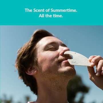 ulu Lagoon Hanging Car Air Freshener | Tropical Beach Coconut Surf Wax Scent Mini Wave | Long Lasting Car Freshener, Closet and Beyond | Made In USA | 3 Pack (Reclaimed)