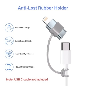 Fast Charging USB C to Lightning Adapter 4 Pack